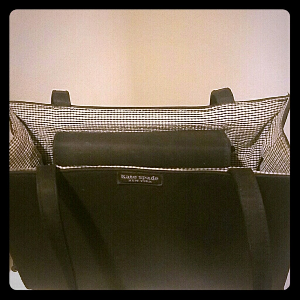 🚫sold🚫Kate Spade Black Squared Off Purse - Picture 2 of 4