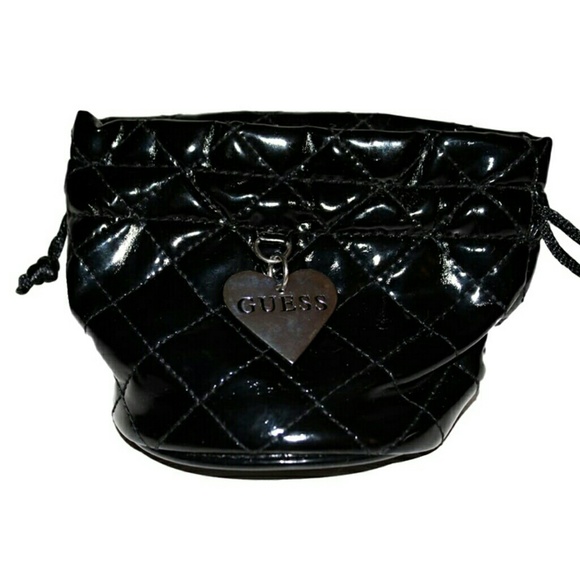 Guess Bags Guess Quilted Drawstring Makeup Watch Pouch Bag Poshmark