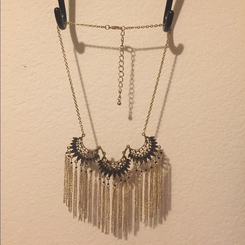 Design and Tassels necklace
