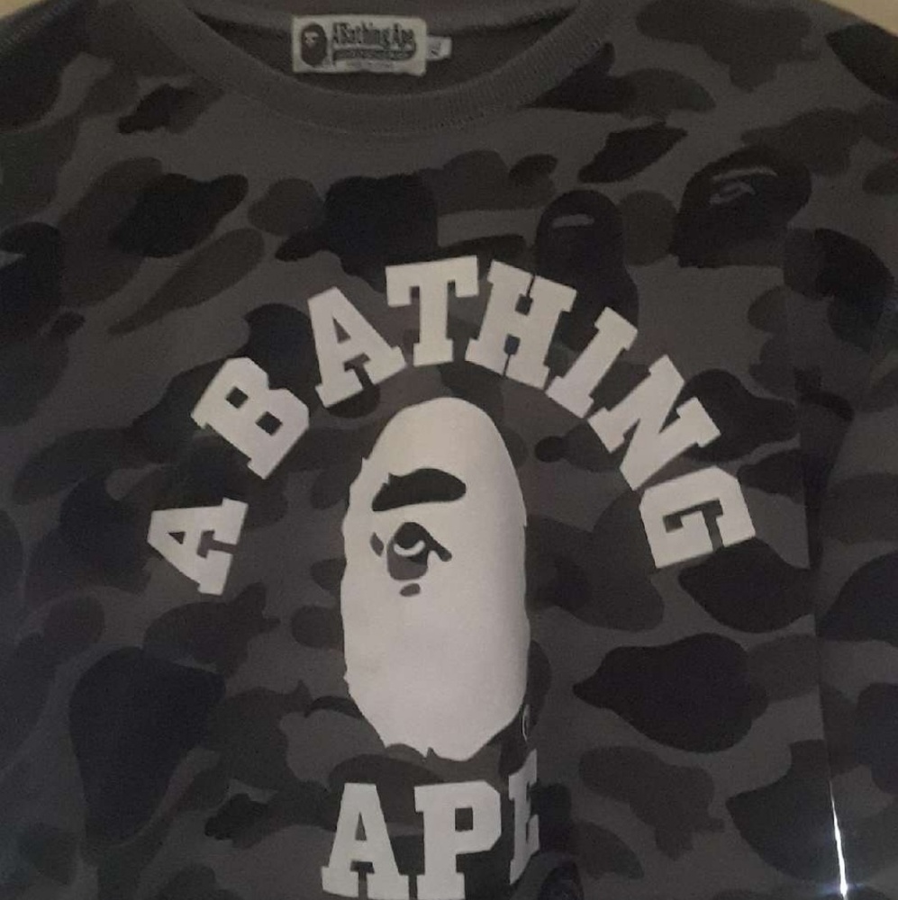 Bape black camo