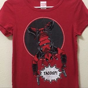 Deadpool sz Small women's tee Loot Crate Exclusive