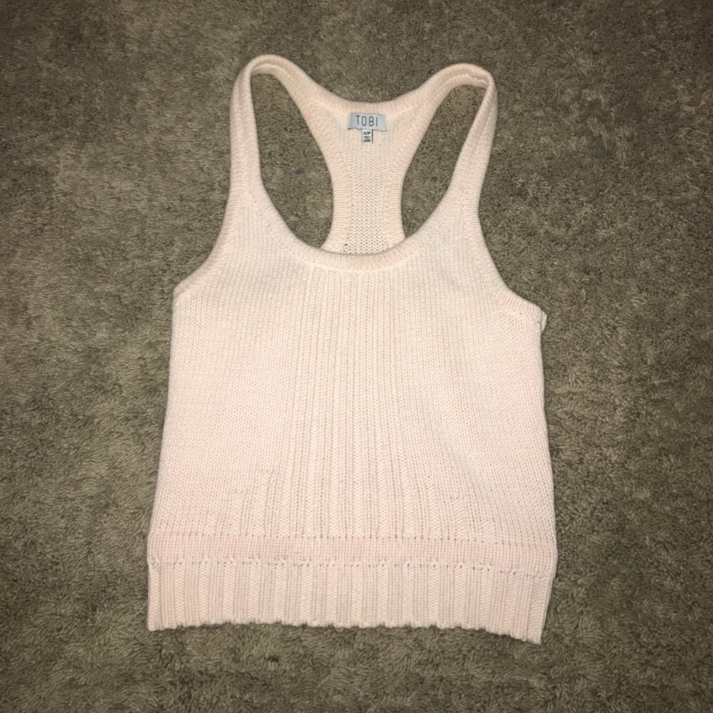 Cute mid rise tank top