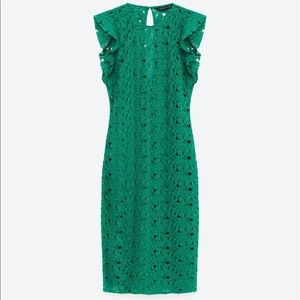 Zara Green Dress