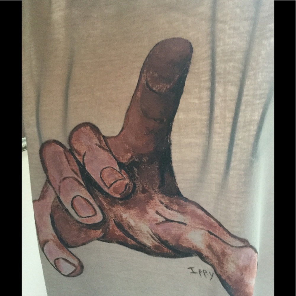 Hand-Painted T-Shirt - image 2