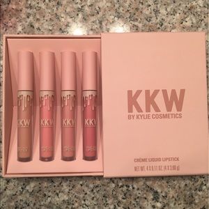 KKW x Kylie Cosmetics Creme Liquid Lipstick Set