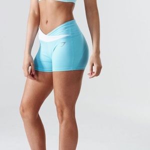 Gymshark dry blue shorts