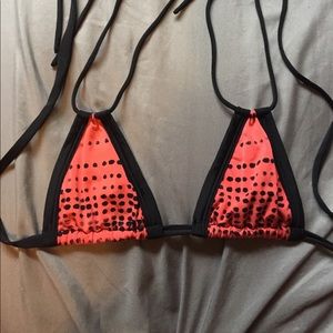 montce watermelon triangle top