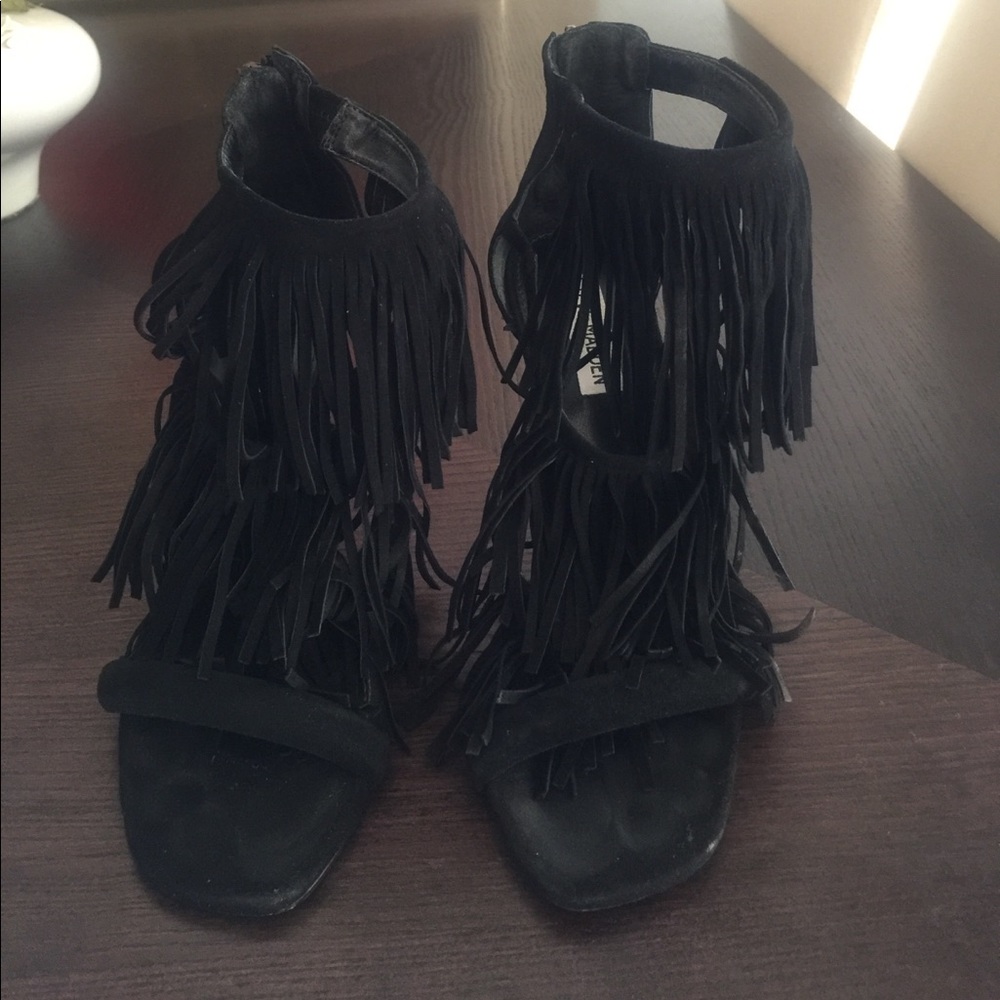 Steve Madden fringe heels