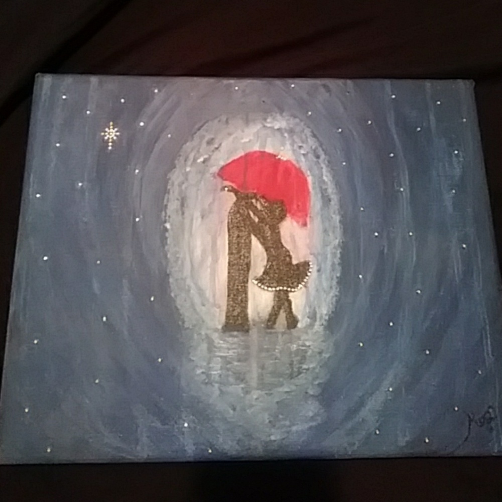 It's a painting called Raining love I created