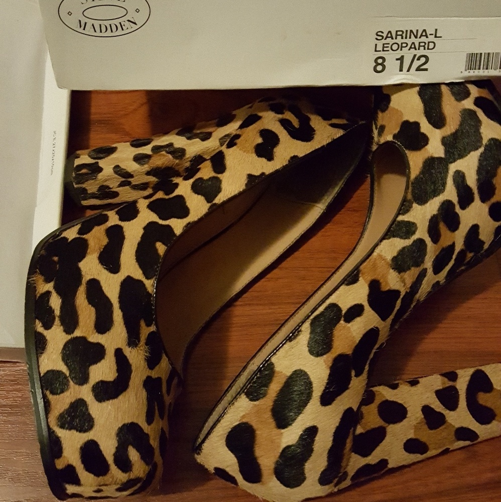 Steve Madden Leopard Heels