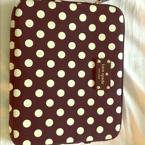 NWOT Kate Spade iPad Sleeve