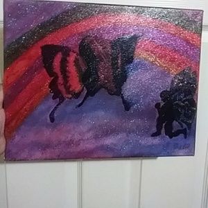 It's a painting called Kneel to the Queen I did