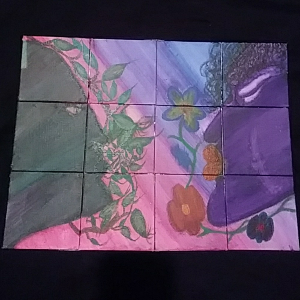 It's a painting called Jungle Love I created
