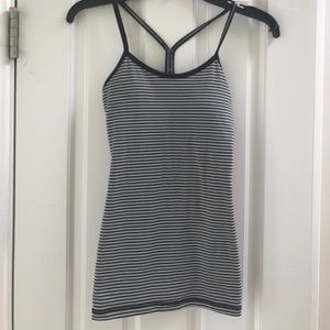 Lululemon tank top with built in bra