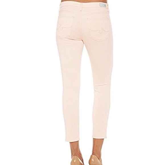 AG Prima Crop In Pink Porcelain - Picture 2 of 4