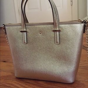 Kate spade gold cross body