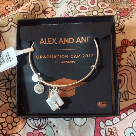 Alex and Ani Jewelry - Alex and Ani Graduation Cap 2017 Bracelet NWT!!
