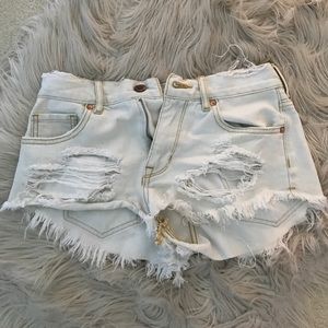 Girls Bullhead jean shorts