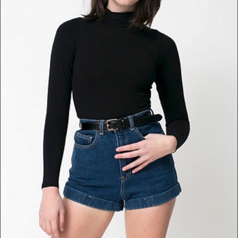 American Apparel high waisted shorts