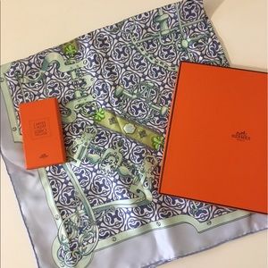Never been worn HERMES scarf!