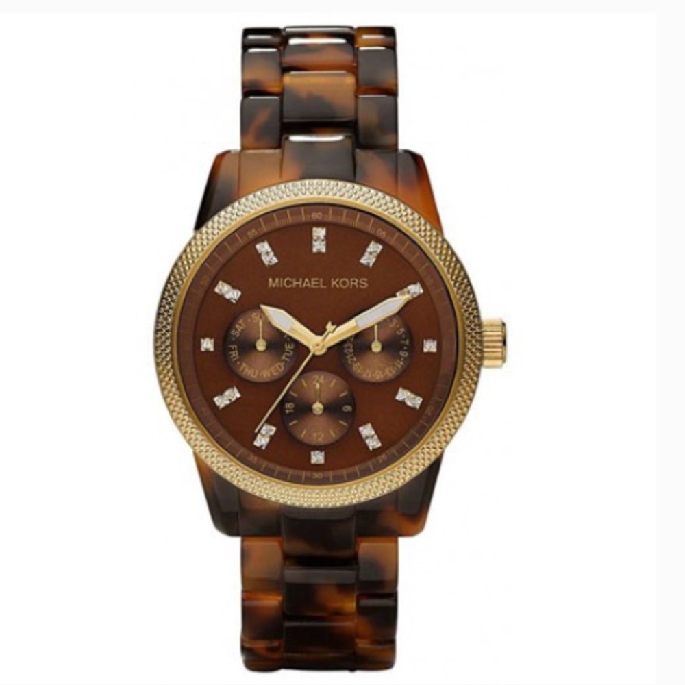Michael Kors Tortoise Shell Watch