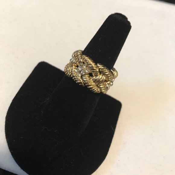 Diamond rope ring - Picture 1 of 1
