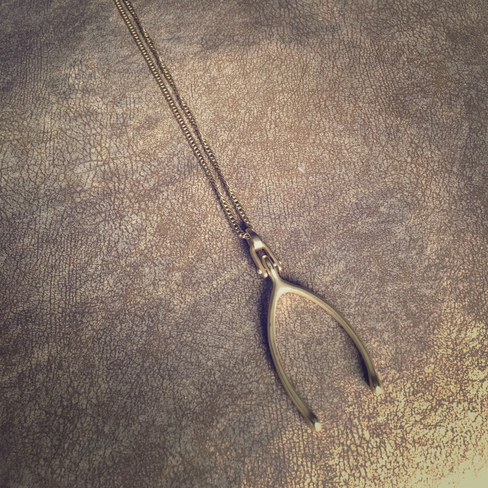 Spartina 449 make a Wish 34" long Gold Necklace