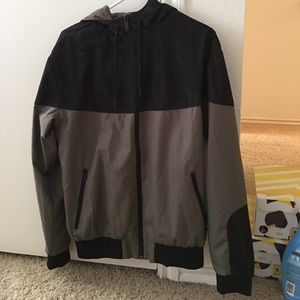 Olive Champs Sports Gear Windbreaker