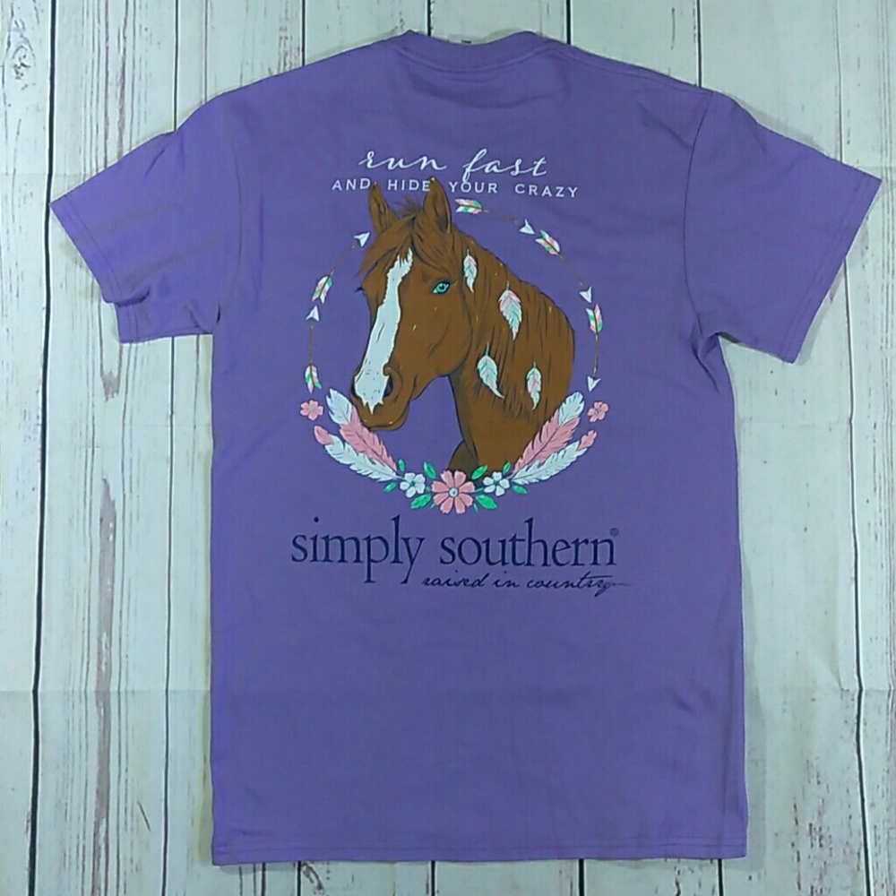 NWT Simply Southern Horse