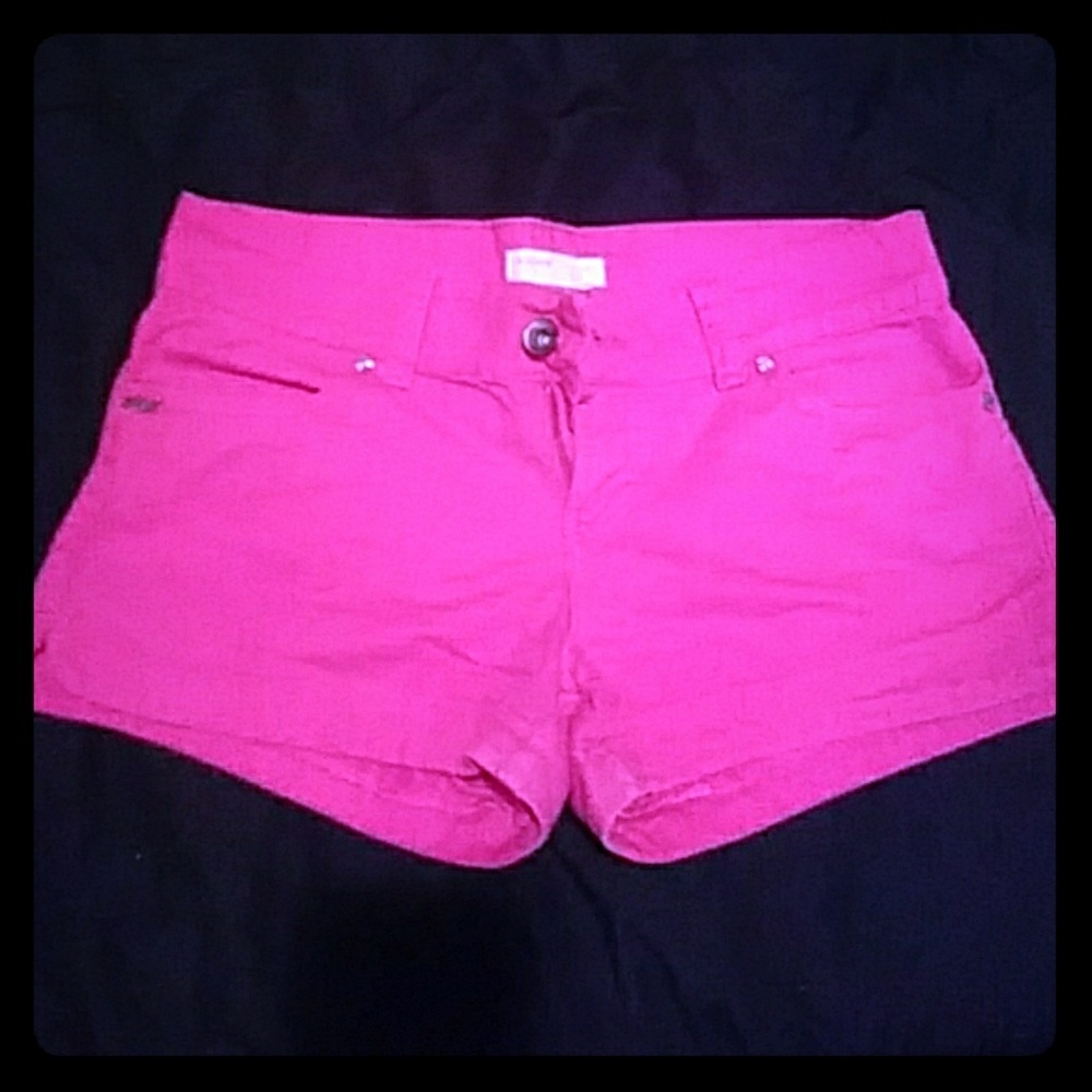 Pink shorts