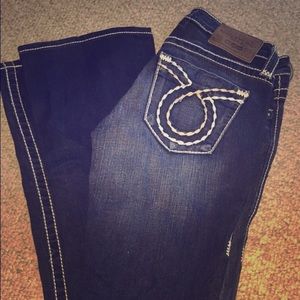 Big Star Liv Lowrise Bootcut Jeans extralong
