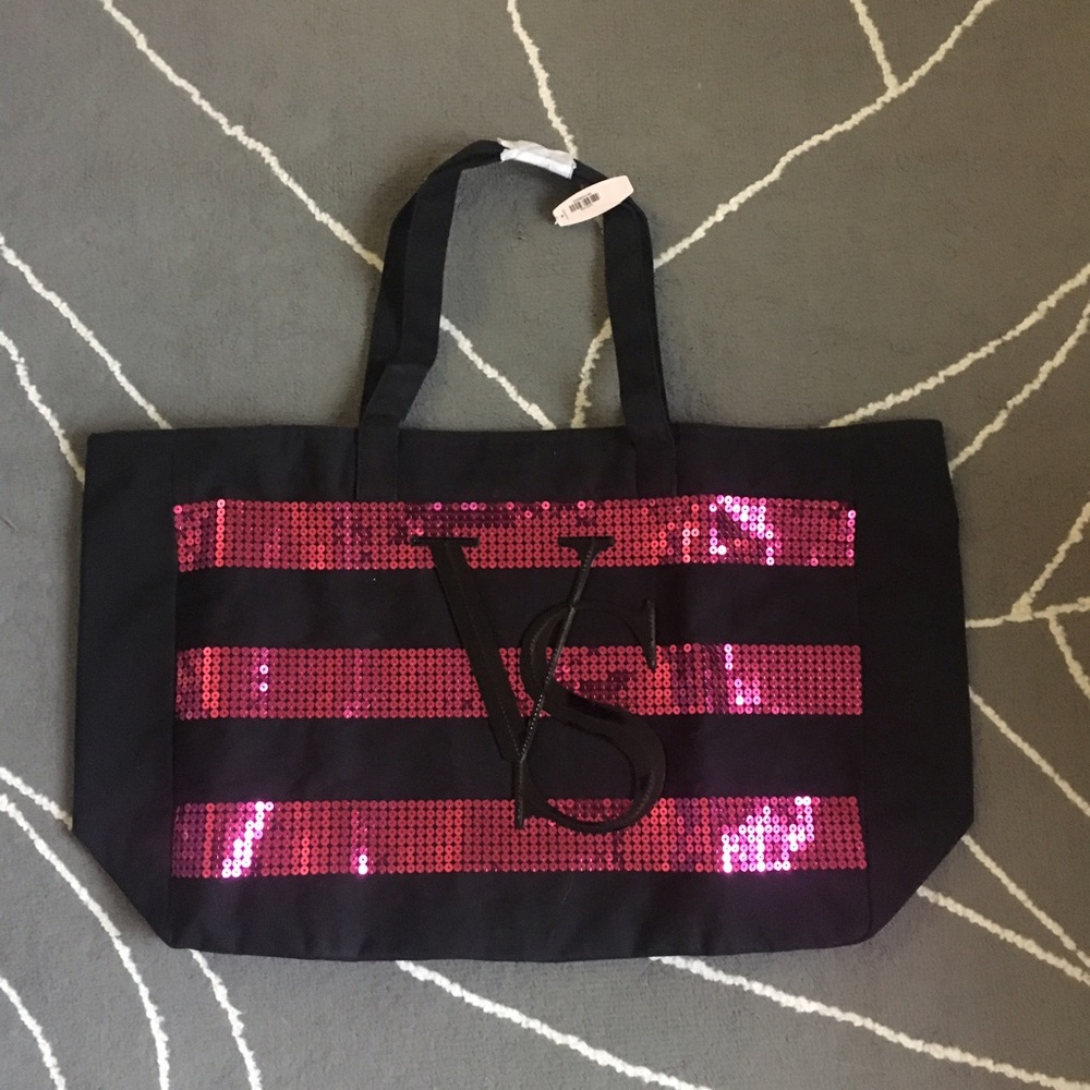 Victoria's Secret large sequence tote