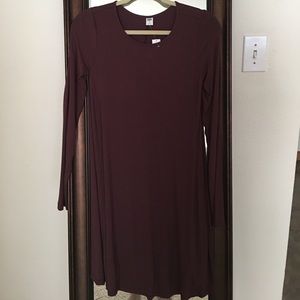 Old Navy Long Sleeve Tshirt Dress