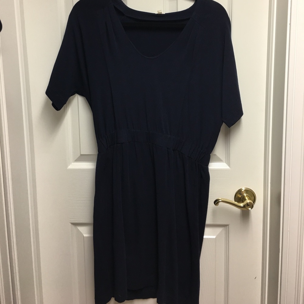Casual navy jcrew dress