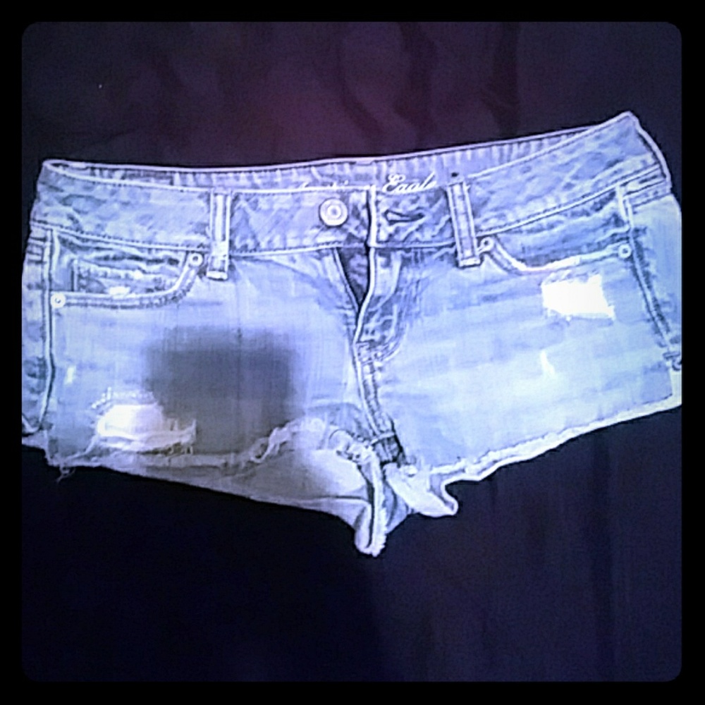American Eagle cut style jean shorts