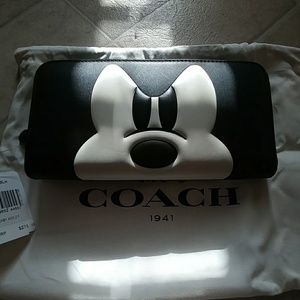 Coach mickey mouse wallet! Brand new!