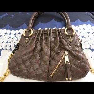 ✨Marc Jacobs Cecilia brown leather crossbody purse