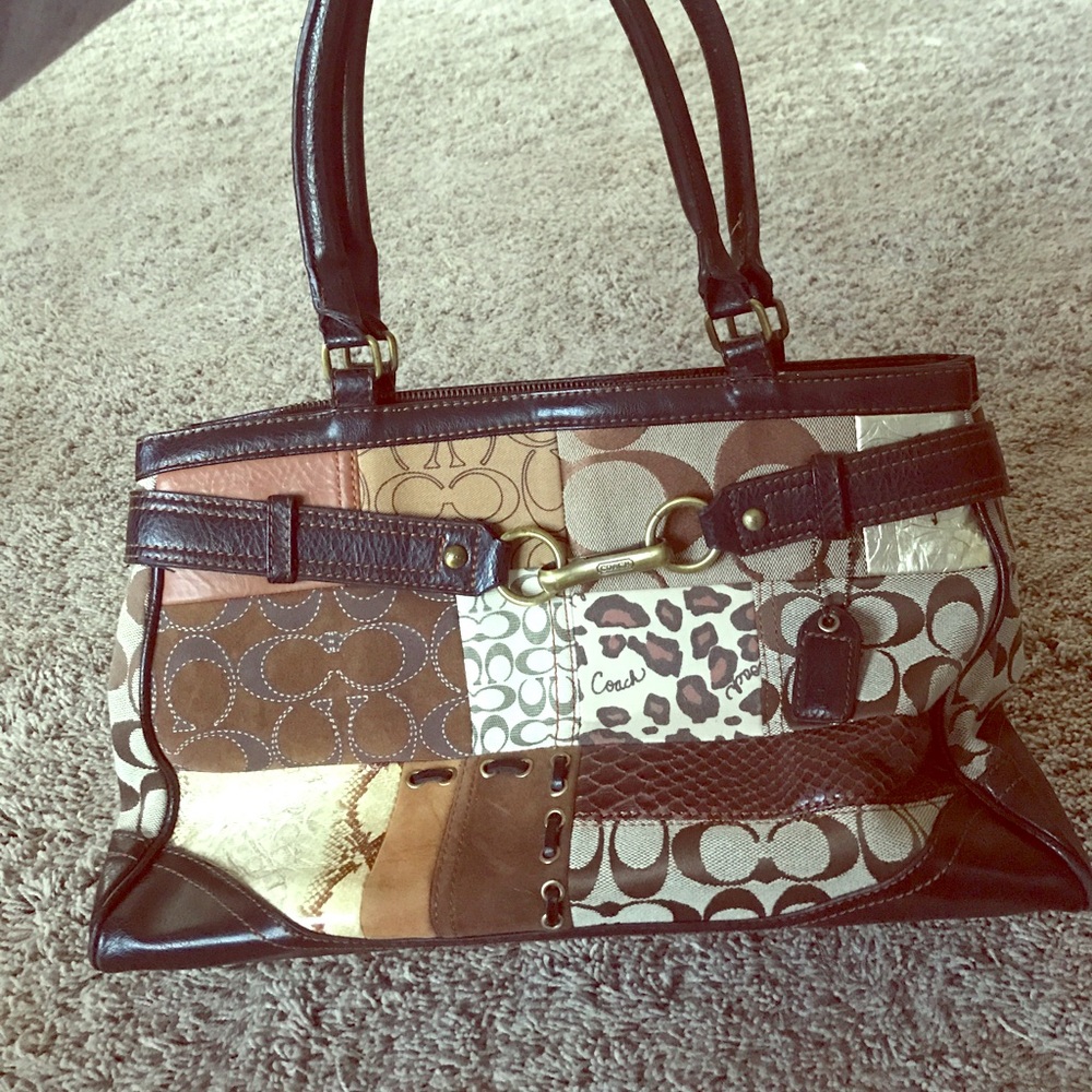 Large authentic COACH purse