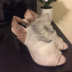 Free people grey heels