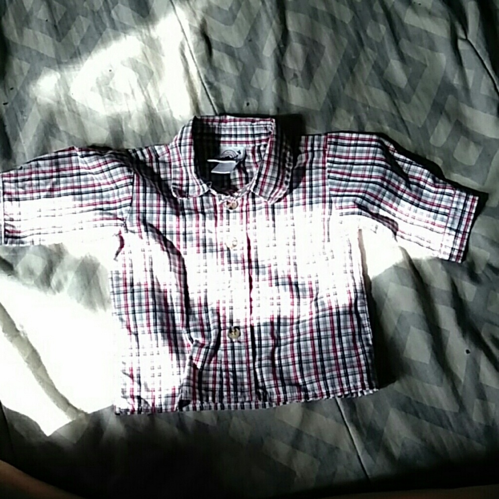 Baby boy button up