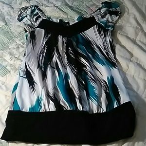 Brushstroke blouse