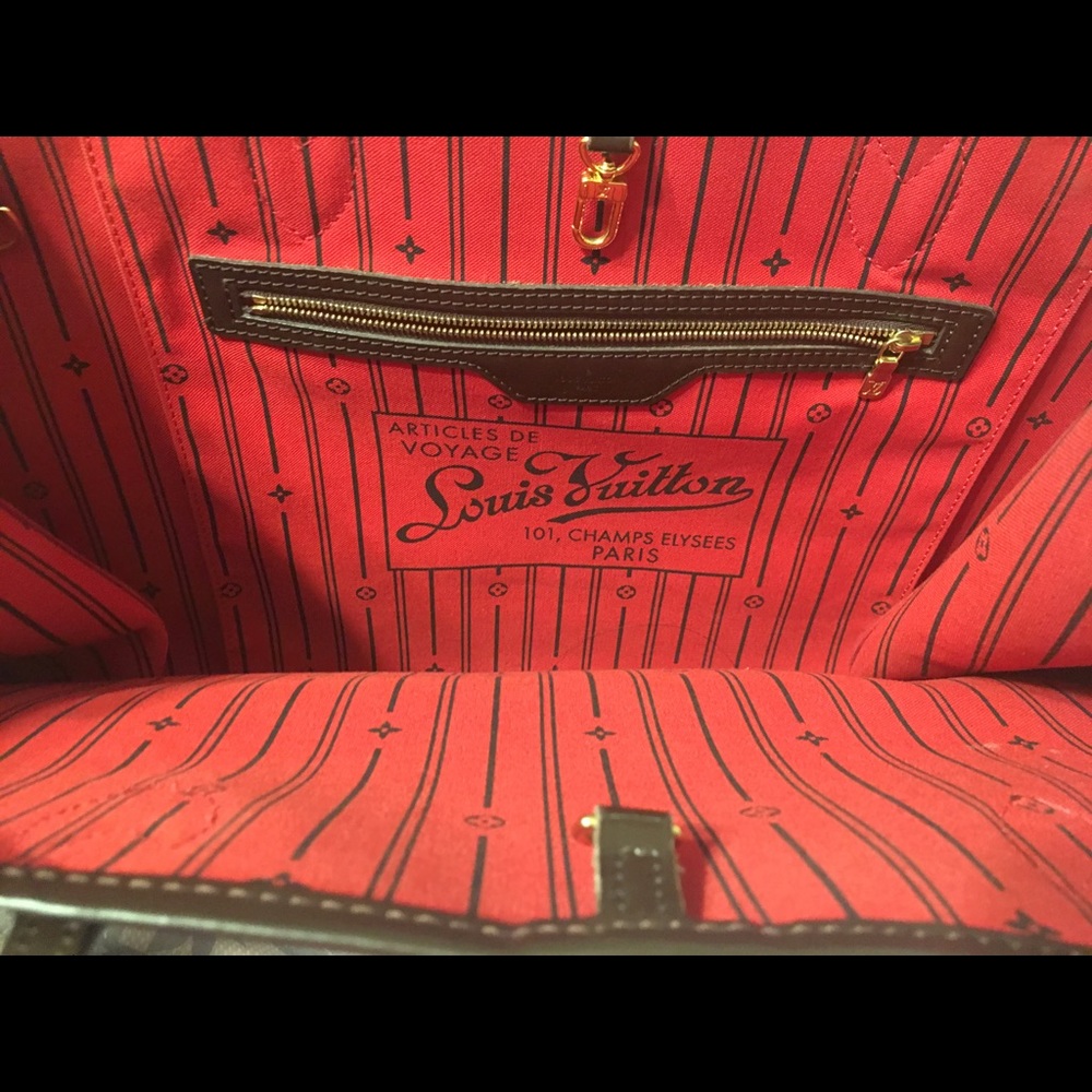*SOLD* Authentic Louis Vuitton Neverfull GM damier - Picture 2 of 8