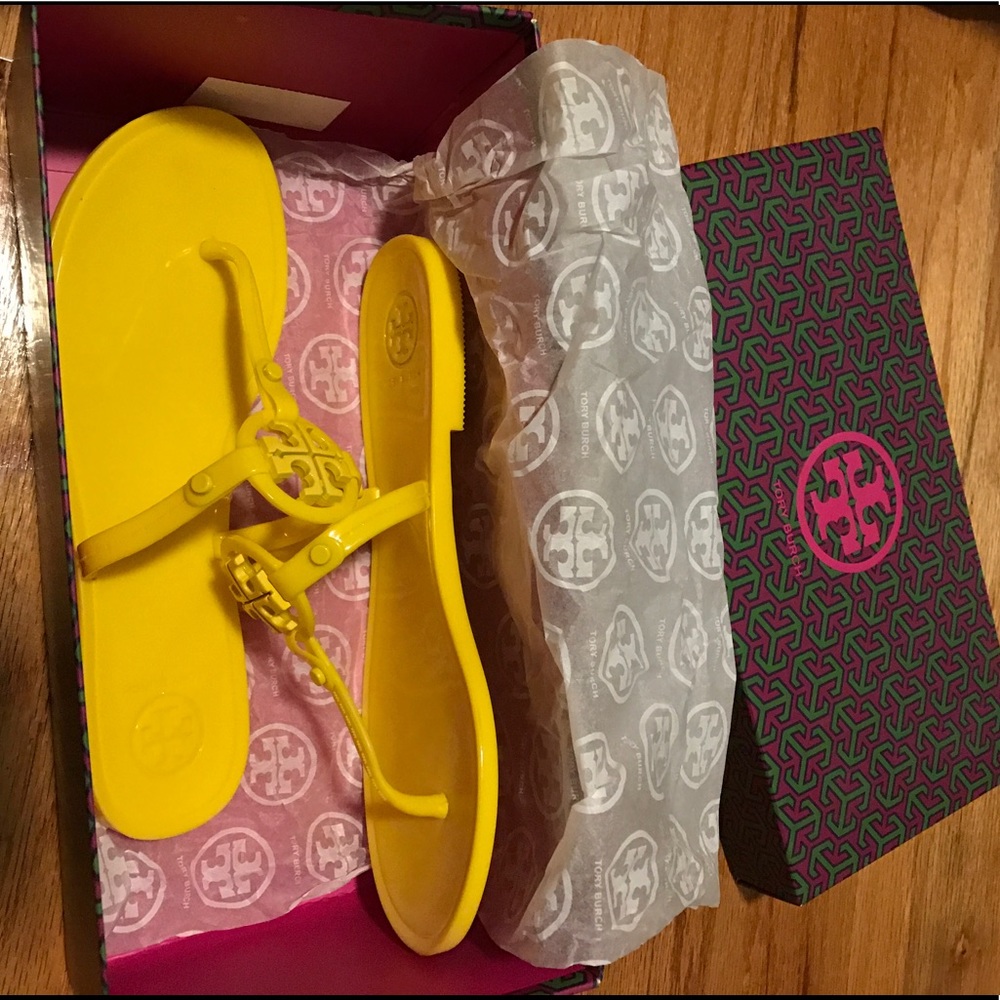 Tory burch jelly sandals