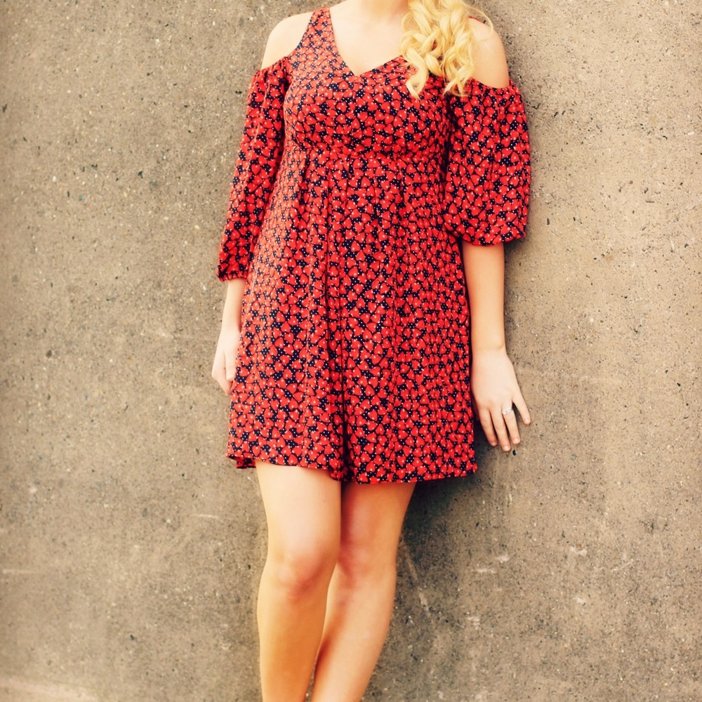 Red dress