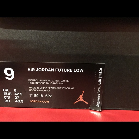 New Jordan Future Low Pink Camo size 9 main image 4