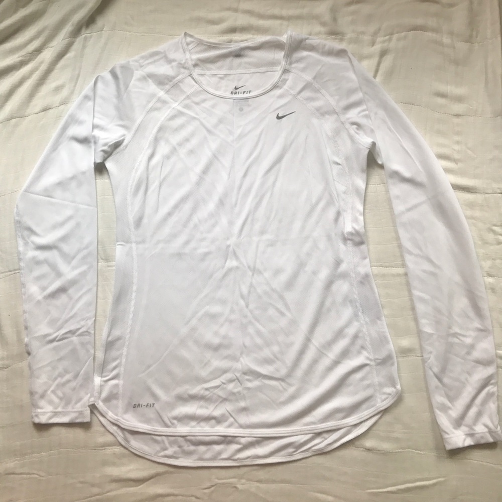 Nike Athletic Long Sleeve Dri-Fit Top