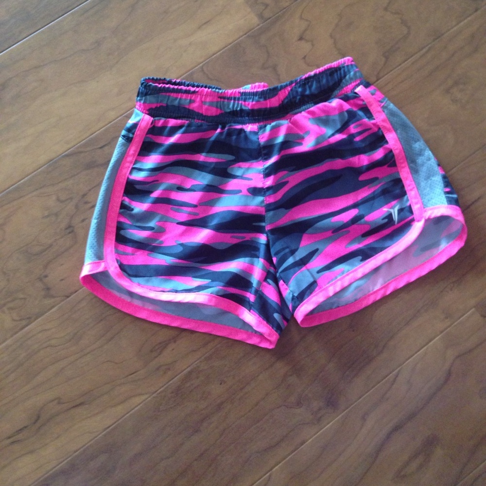 Gray and pink old navy athletic gym shorts