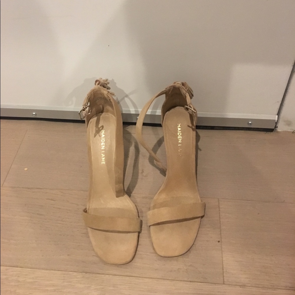 Maiden Lane tassel sandals never worn