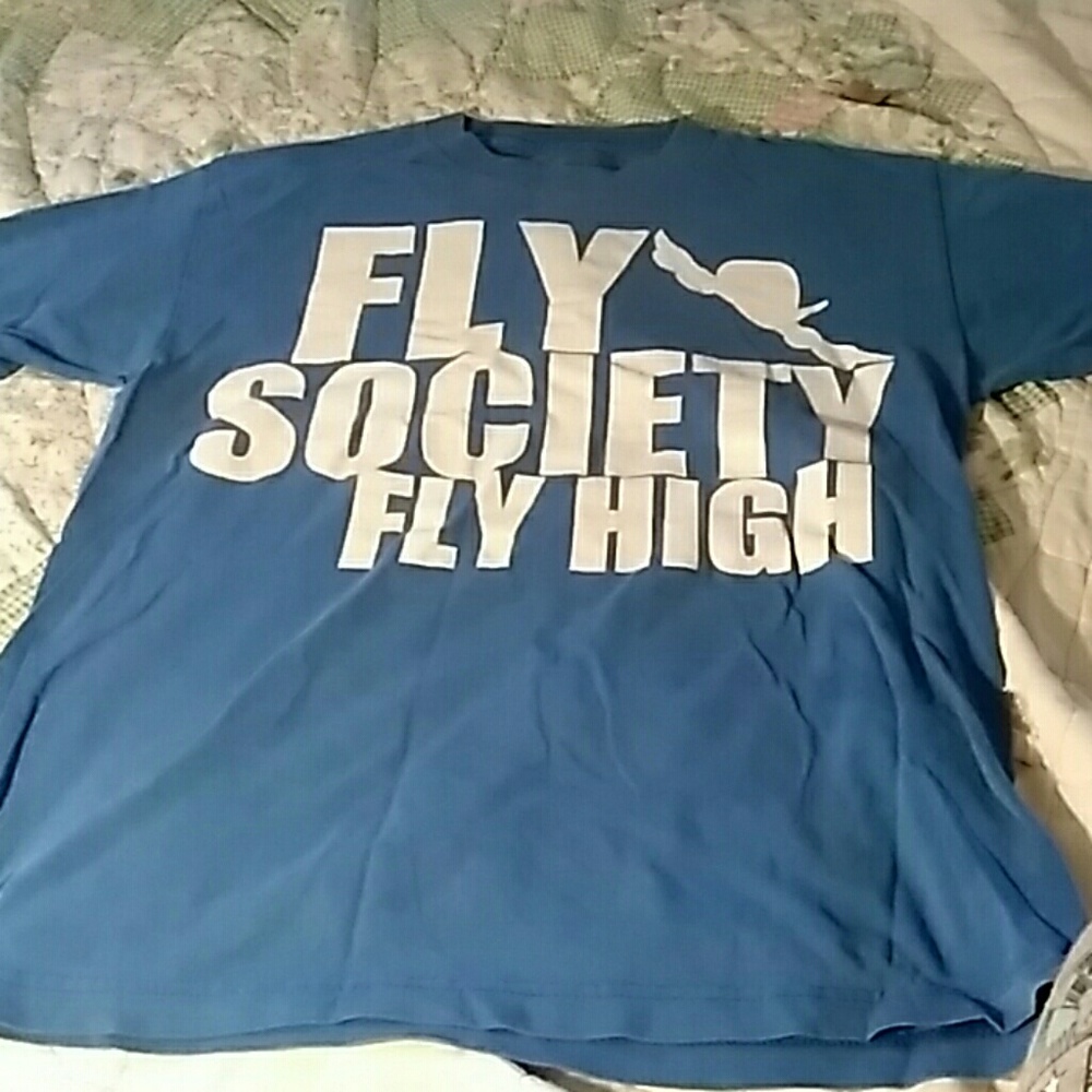 Fly society fly high tee