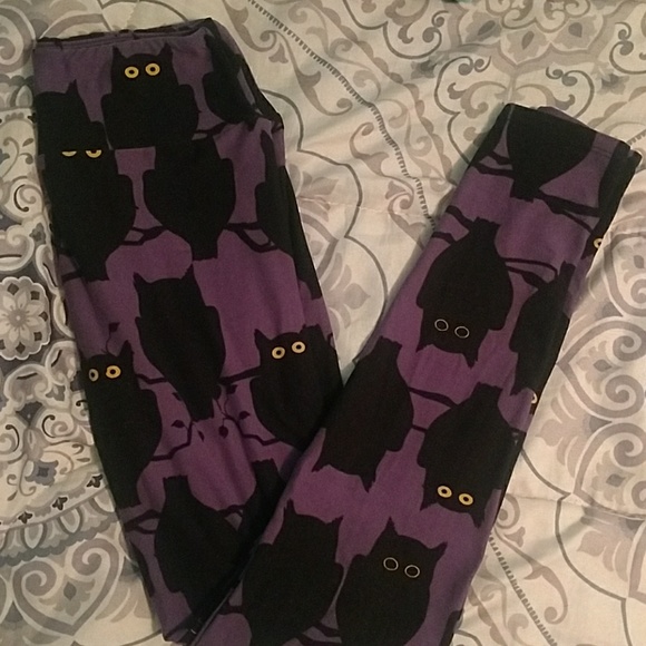 Lularoe OS owl leggings - Picture 3 of 4